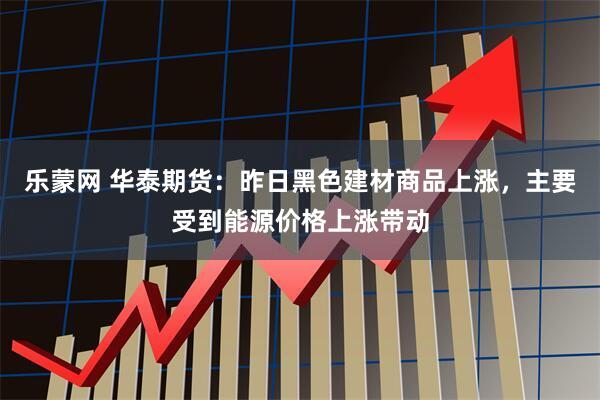 乐蒙网 华泰期货：昨日黑色建材商品上涨，主要受到能源价格上涨带动